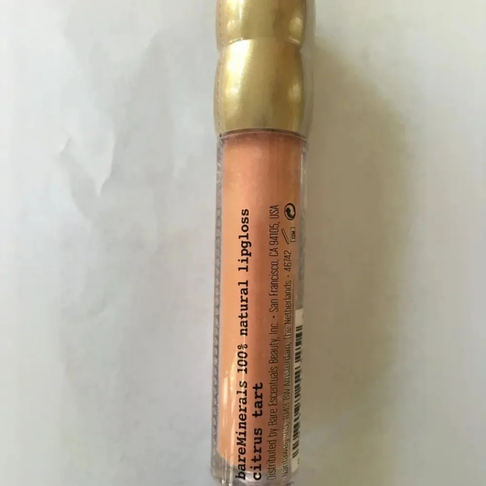 🧚‍♀️CITRUS TART BareMinerals RARE 100% Natural Lip Gloss NWT/SEALED